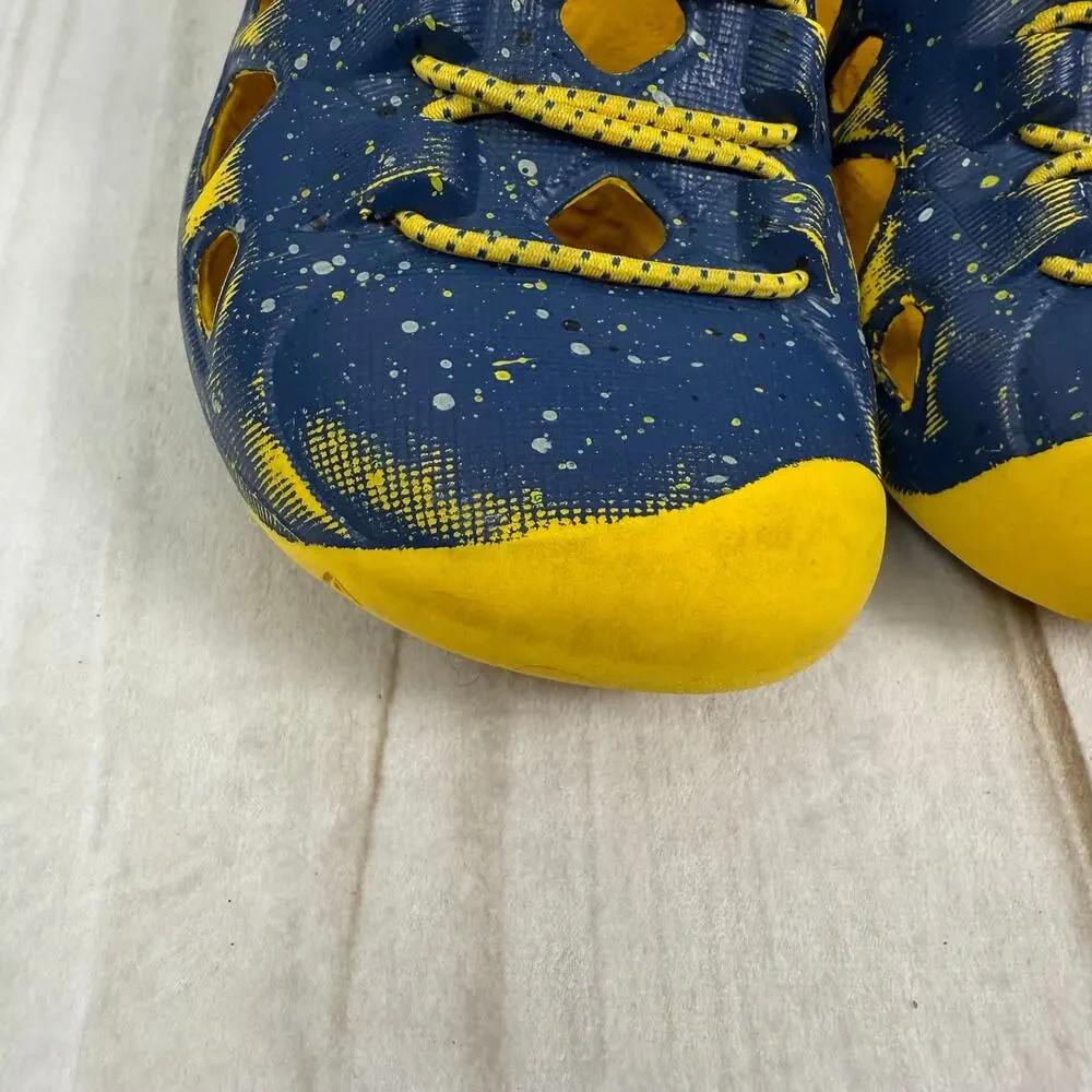 KEEN Kids Rio Water Sandals Shoes Size‎ 10 Toddler Navy Blue Yellow Speckle